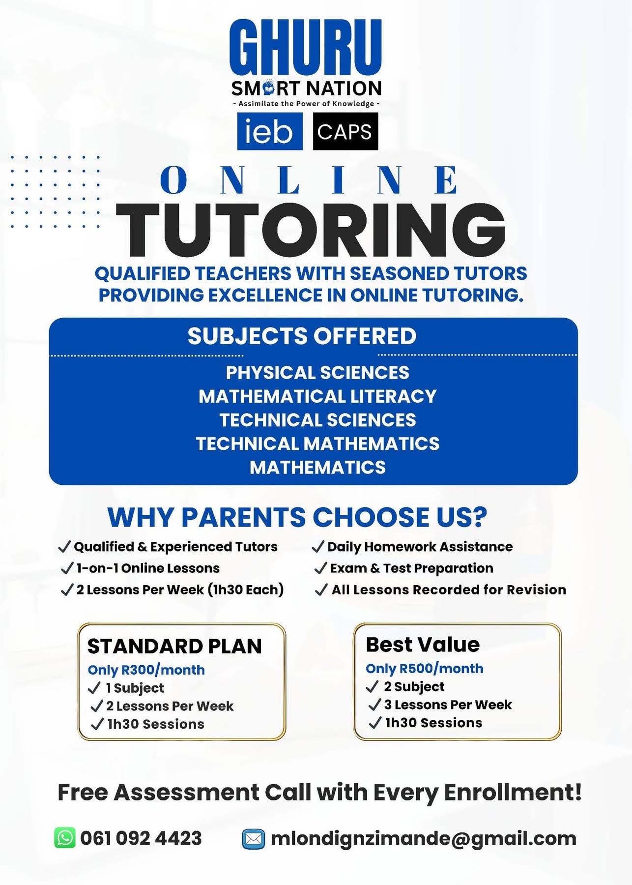 Ghuru Smart Nation tutoring poster