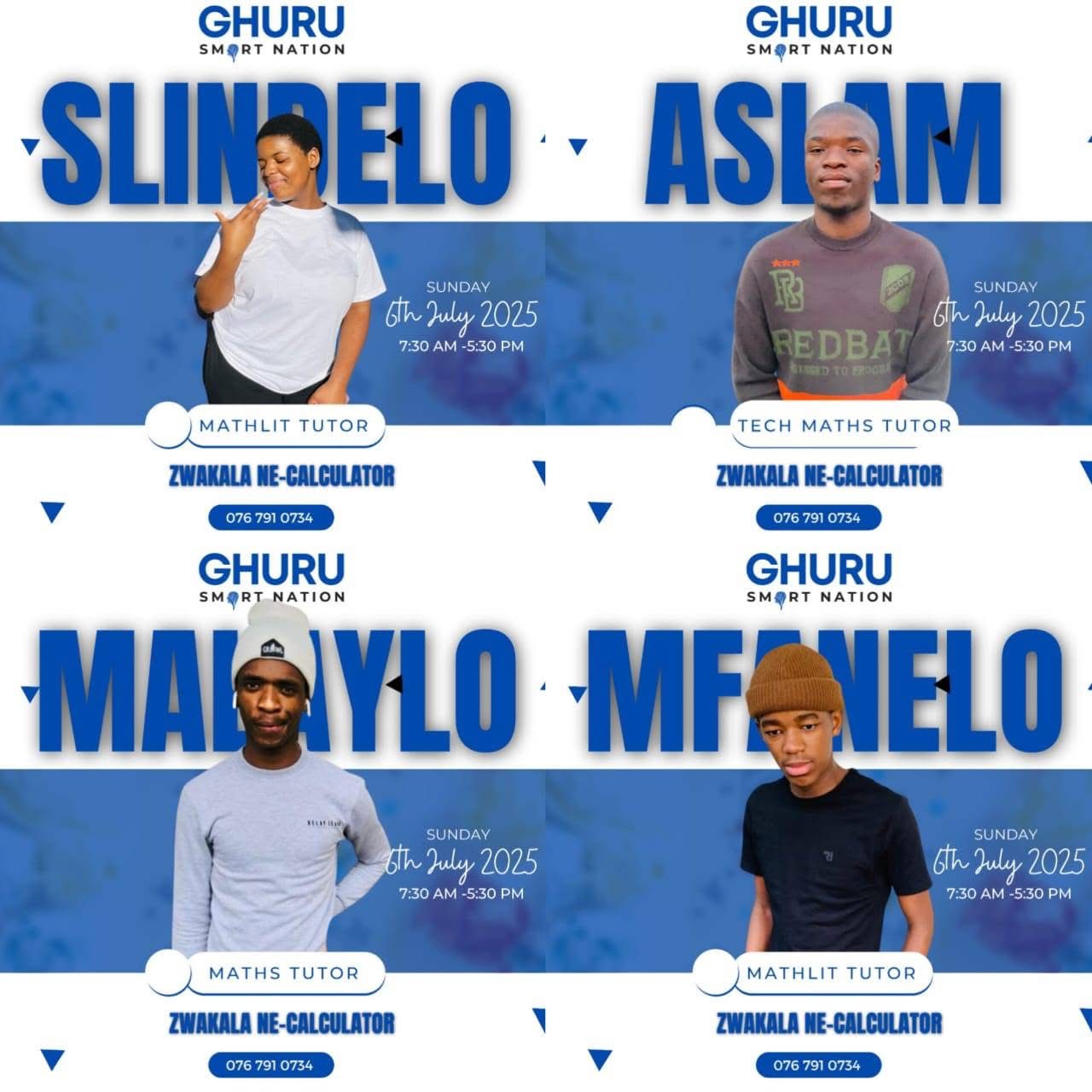 Tutor group poster two