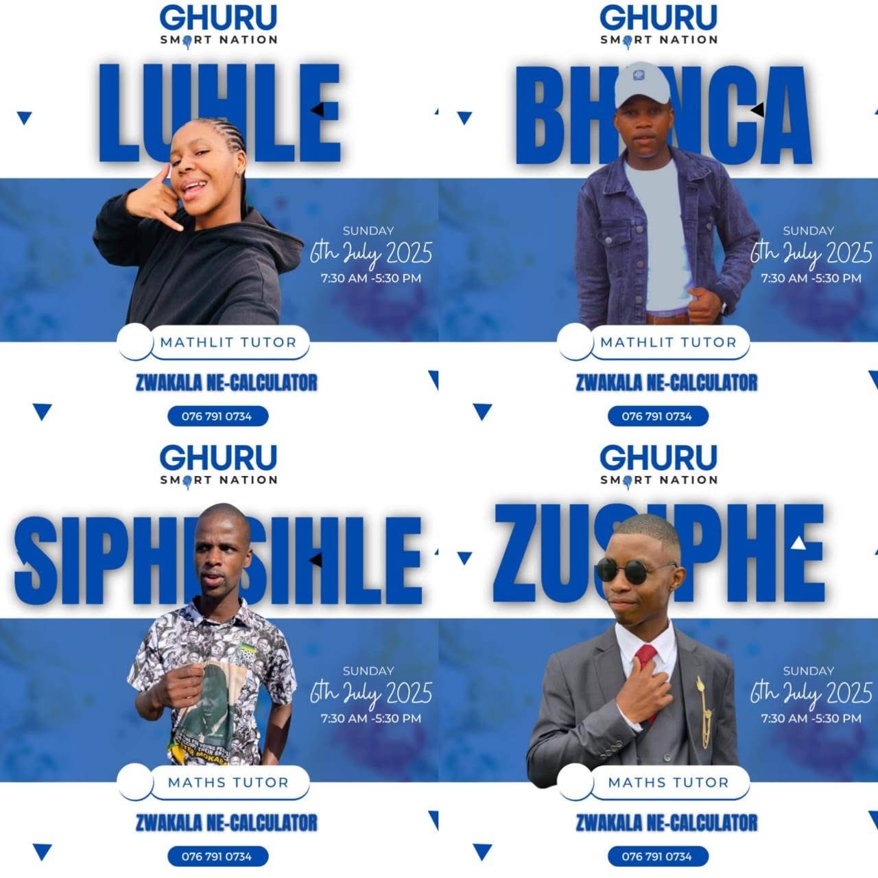 Tutor group poster four